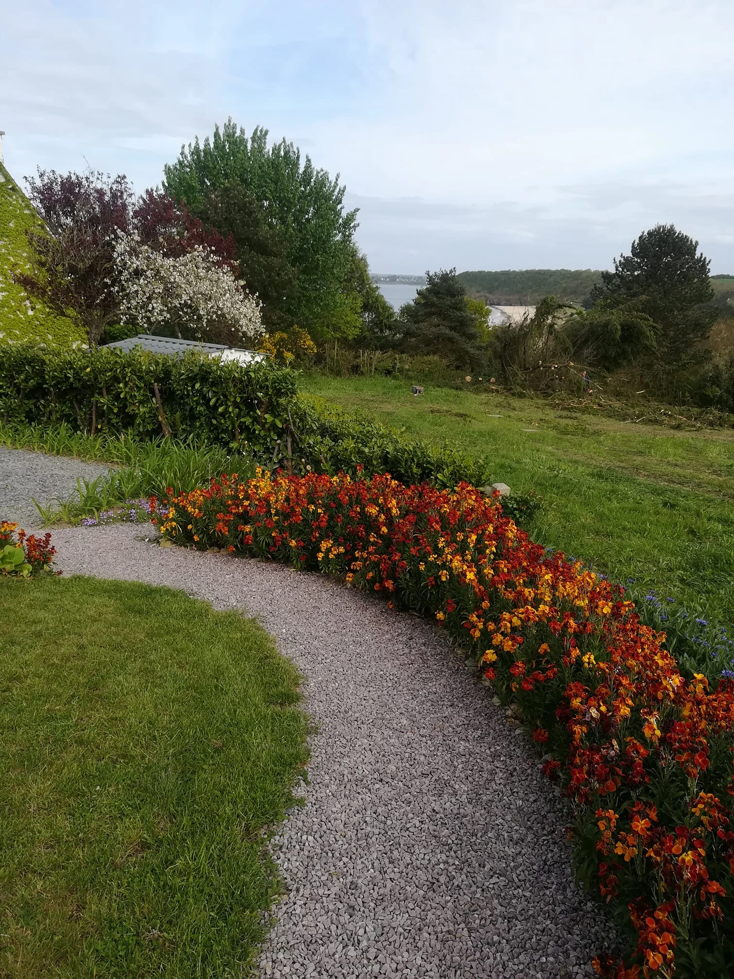 chemin extérieur